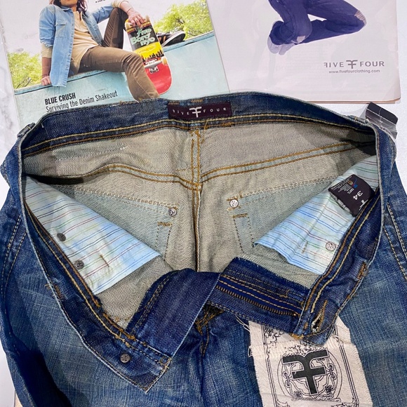 Five Four 90’s Vintage Premium Jeans Sz 34 - Picture 10 of 10